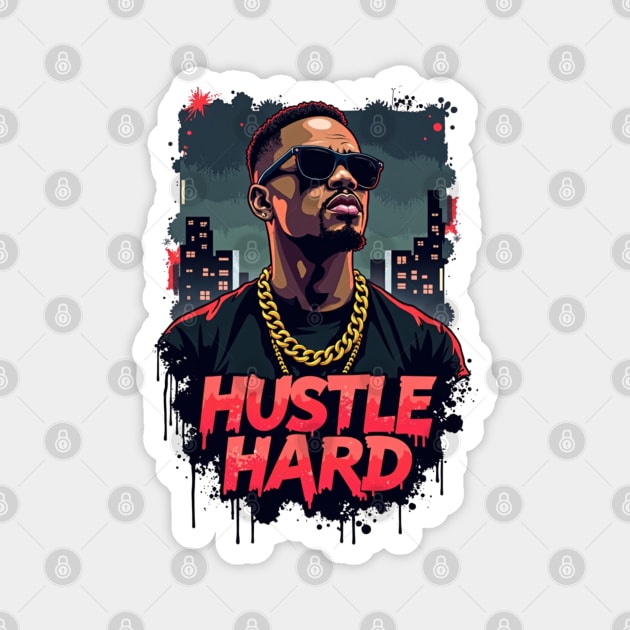Street King: Bold Style and Urban Swagger Magnet by Steve