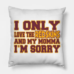 Gods Plan - Redskins Pillow