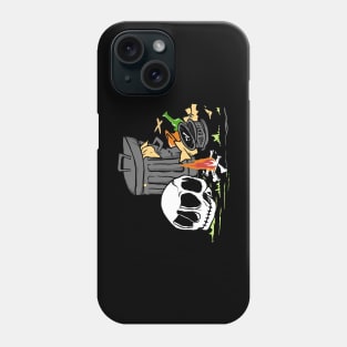 Recycle skull deat Phone Case