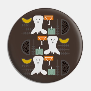 Mid-century spooky shapes Pin