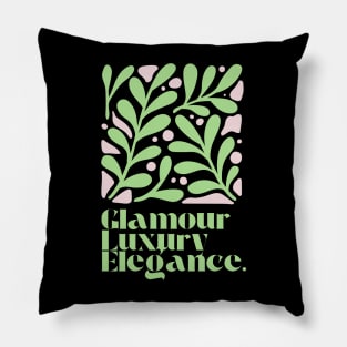 Glamour Luxury Elegance Flowers Pillow