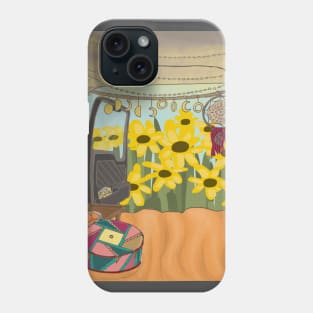 Camper Van Life - Sunflowers Phone Case