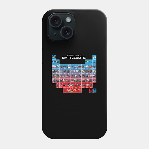 Battlebots Periodic Table Of Battlebots Phone Case by jasper-cambridge