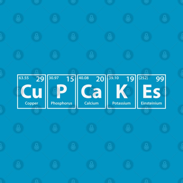 Cupcakes (Cu-P-Ca-K-Es) Periodic Elements Spelling by cerebrands