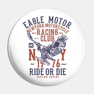 Eagle Motor Racing Club Pin