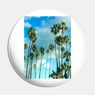 Palm Trees in California Pin