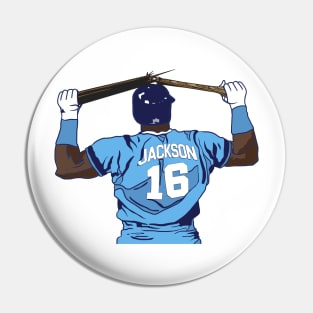 Bo Jackson Bat Break Pin