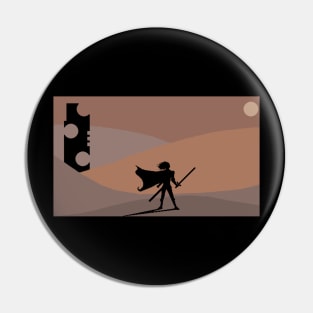 The Young Blade Looks Upon the Onyx Citadel Pin