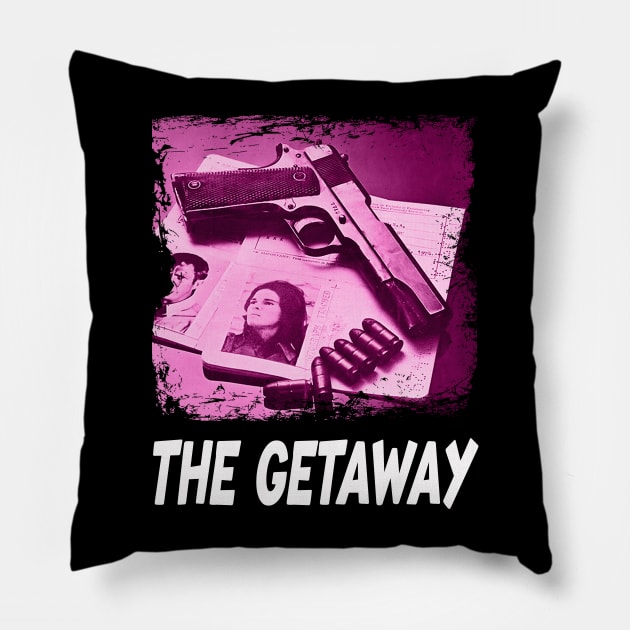 Rev Up Your Wardrobe GETAWAYs Characters on Trendy and Timeless T-Shirts Pillow by Thunder Lighthouse