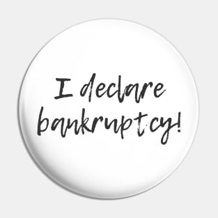 Bankruptcy Pin