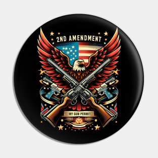 My Gun Permit Pin