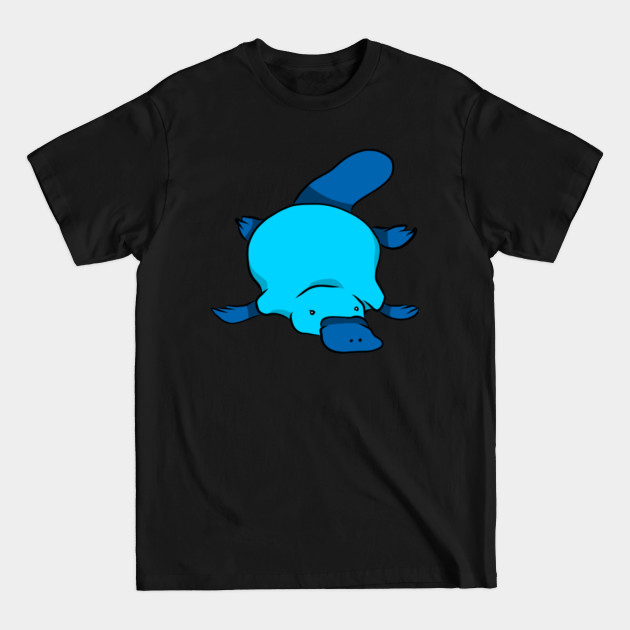 Discover Cute Animal Design Platypus In Blue - Animal Lover Gifts - T-Shirt