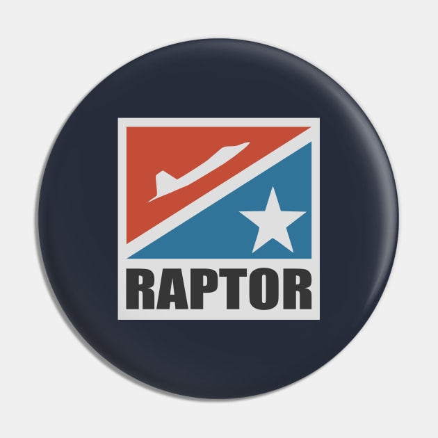 F-22 Raptor Pin by TCP