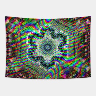 Metatronic Motion - Desert Flux Wave Tapestry