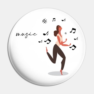 dance with music Pin