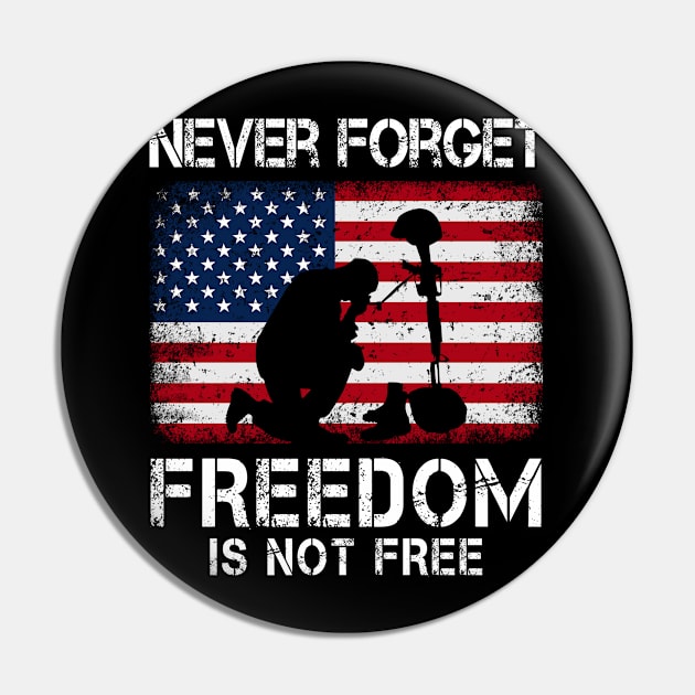 Nerver Forget Freedom Is Not Free Memorial Day 2020 Pin by snnt