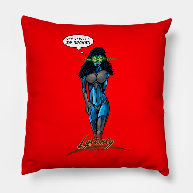 Arianna - Stage One - Lycancy Pillow by EJTees