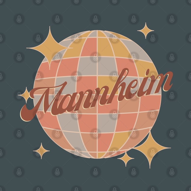 Mannheim City Germany Retro Vintage by Bailamor