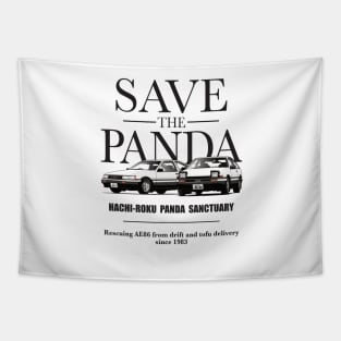 Save the Panda AE86 Tapestry