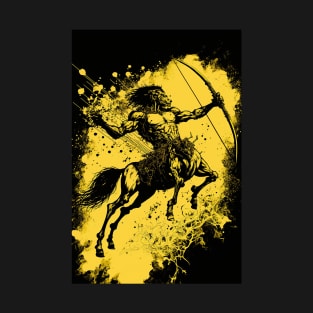 Mörk Borg Bestiary - Centaur Poster T-Shirt