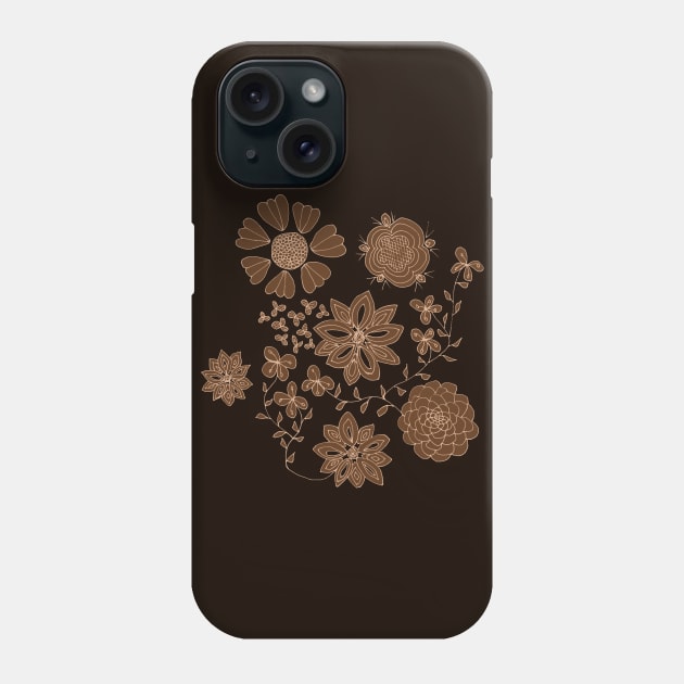 Free the Flowers Phone Case by artsandherbs