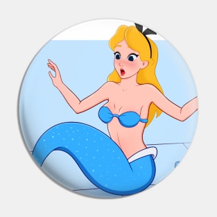 Alice Mermaid Pin