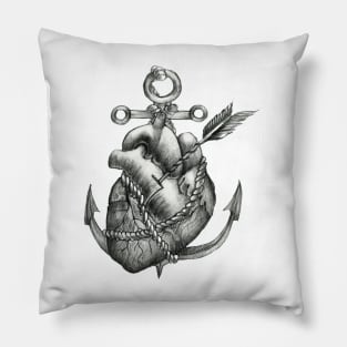 Half a heart without you Pillow