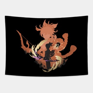 Yoimiya Genshin Impact Tapestry