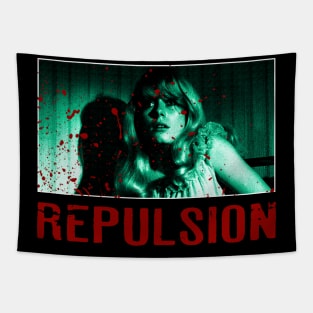 The Walls Are Closing In Repulsions Genre-Inspired Tee Tapestry