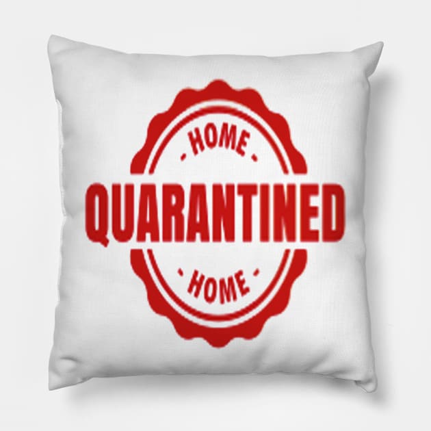 Quaranted home Pillow by befine01