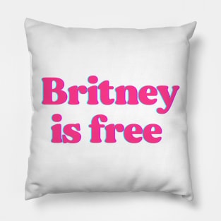 Britney is Free Pillow