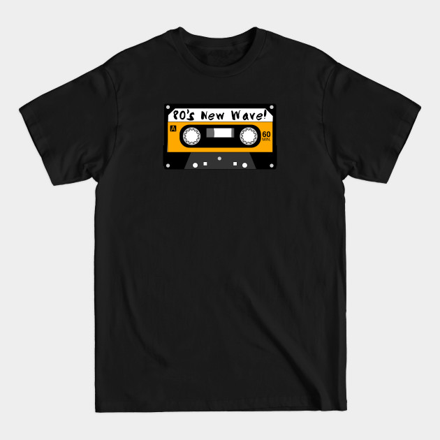 Discover 80’s New Wave Mix Tape - New Wave - T-Shirt