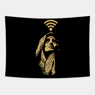 oh, jesus please free wifi Tapestry