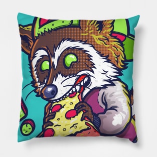 Fresh Raccoon DARK Pillow