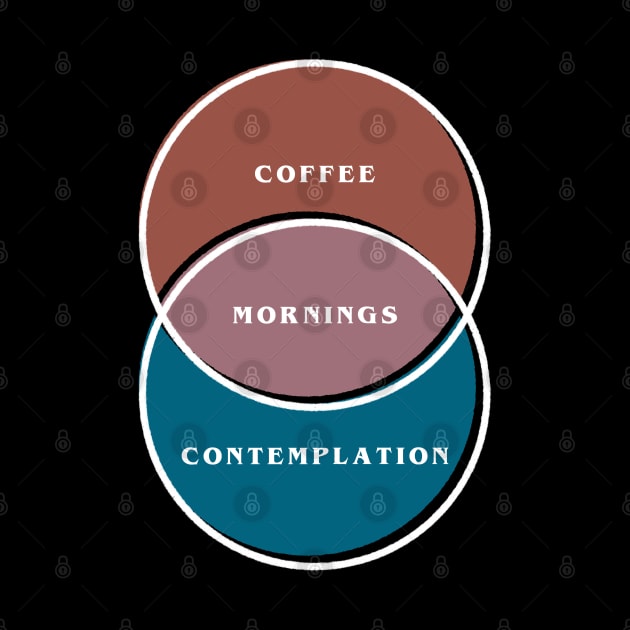 Stranger Things - Coffee & Contemplation Venn Diagram by Coffee Hotline