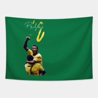 Pele RIP 2023 Tapestry