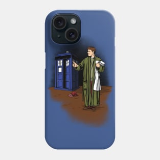 Hitchhiker in Time and Space Phone Case