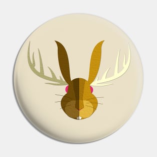 Jackalope Pin