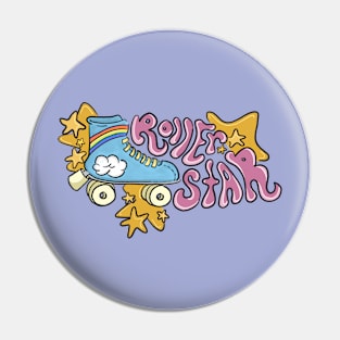 Roller Star Pin