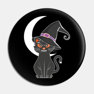 Halloween cat Pin