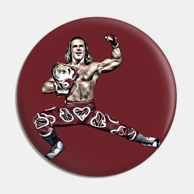 Shawn Michaels The Heartbreak Kid Pin by flashbackchamps