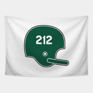 New York Jets 212 Helmet Tapestry