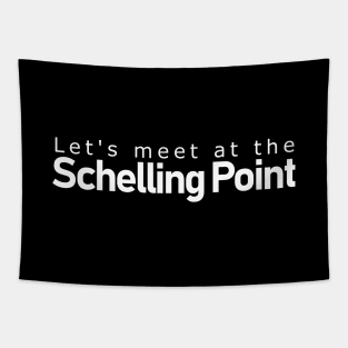 SCHELLING POINT: Game Theory, Math, Cooperation, Focal Point Tapestry