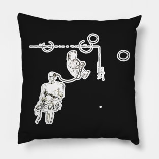 Ghost of the Machine Pillow