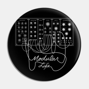 Modular Synthesizer Player Pin