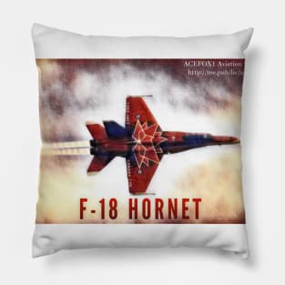 2-Sided F-18 Hornet Afterburner Pillow