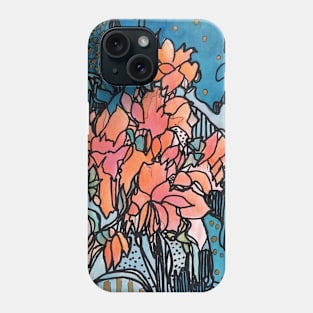 Pastel flowers Phone Case