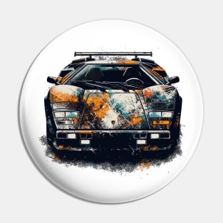 Lamborghini Countach Pin