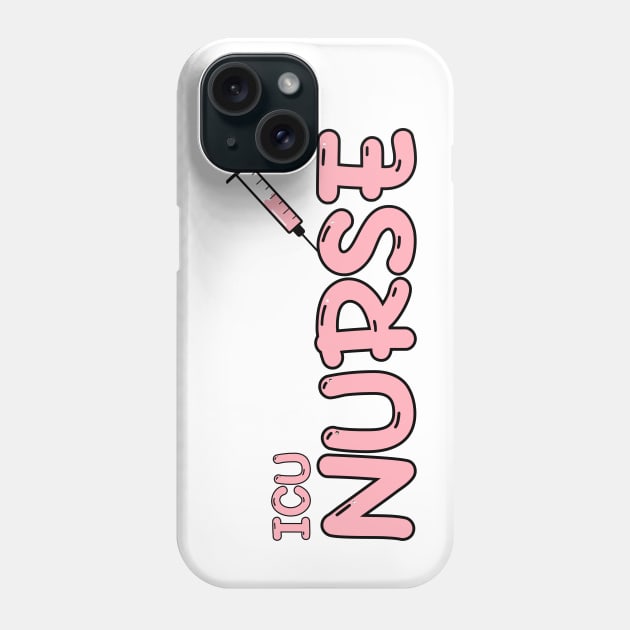 Intensive Care Unit (ICU) Nurse Red Phone Case by MedicineIsHard