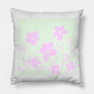 Flowers. Pillow